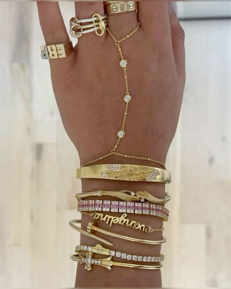 jewelry stack inspo