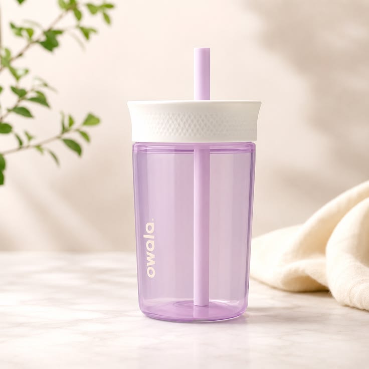 Stay hydrated in style with this beautiful pastel purple Owa