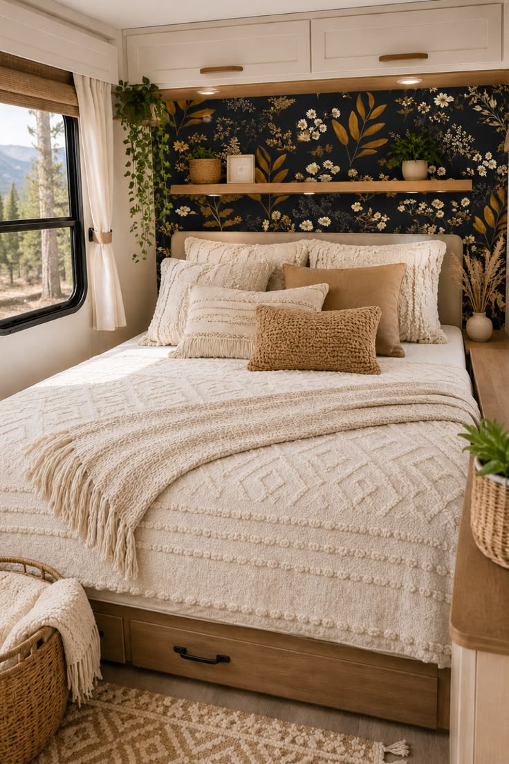 Create the cozy camper bedroom of your dreams with these bea