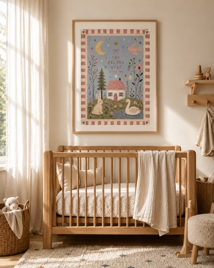 Nursery room decor gift ideas for Whimsical nursery room dec