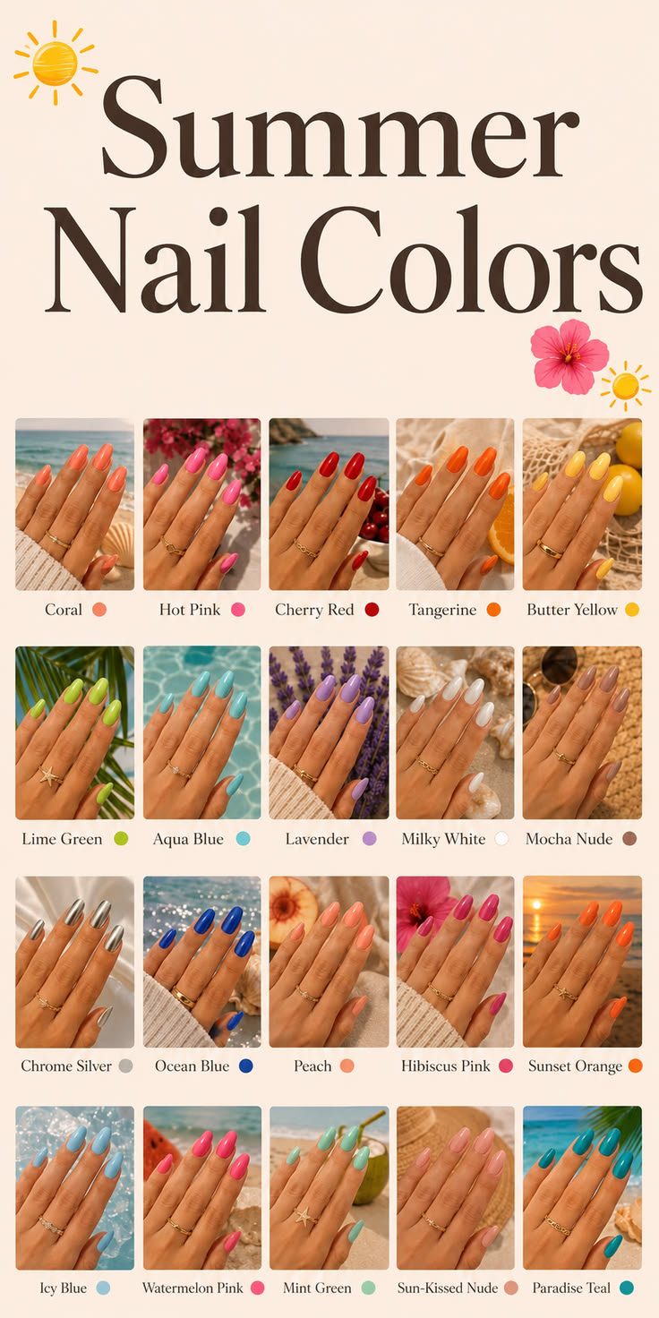Your next manicure starts here. Explore the hottest summer n
