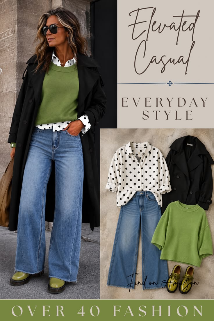 Give your fall wardrobe a fresh, edgy twist with bright gree