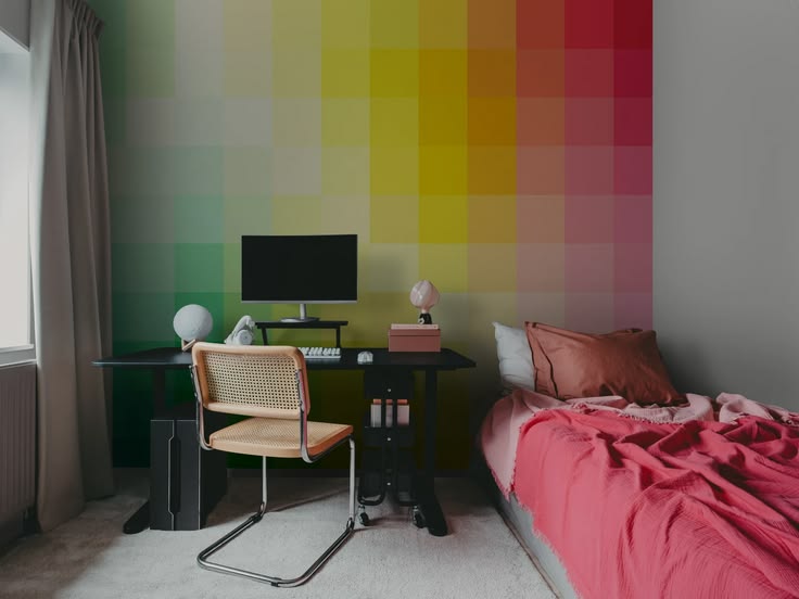 Colour Tones - Wall Mural - Rebel Walls