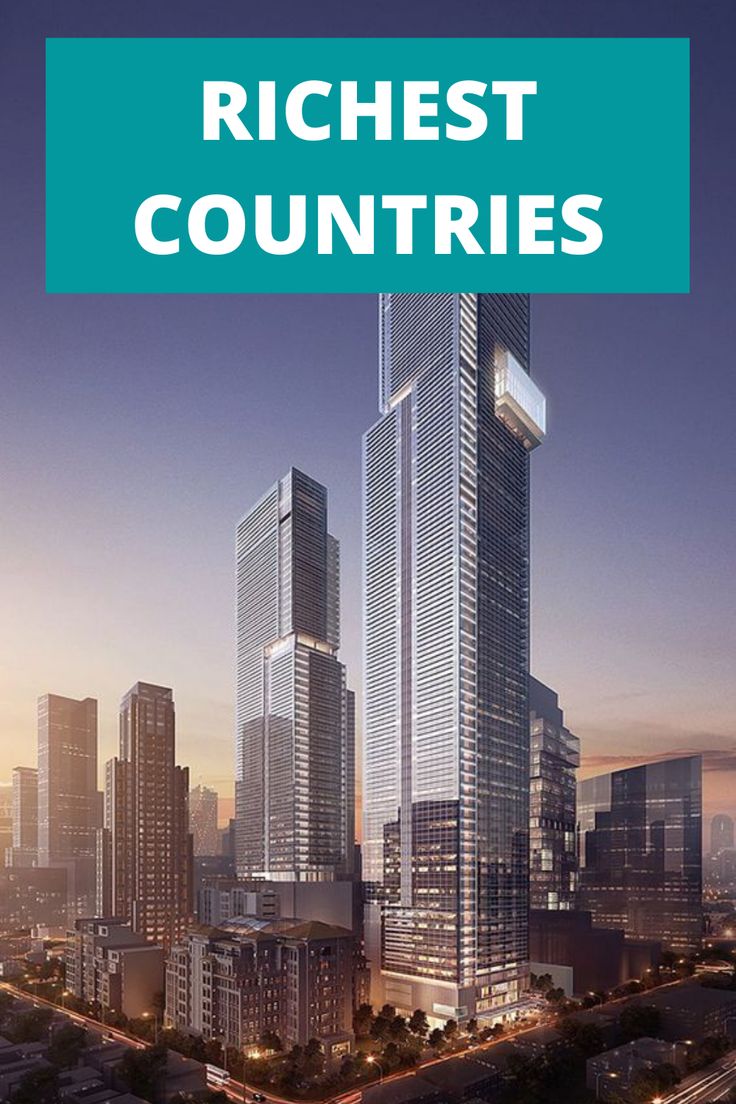 This list of the richest countries. Economics of the world c