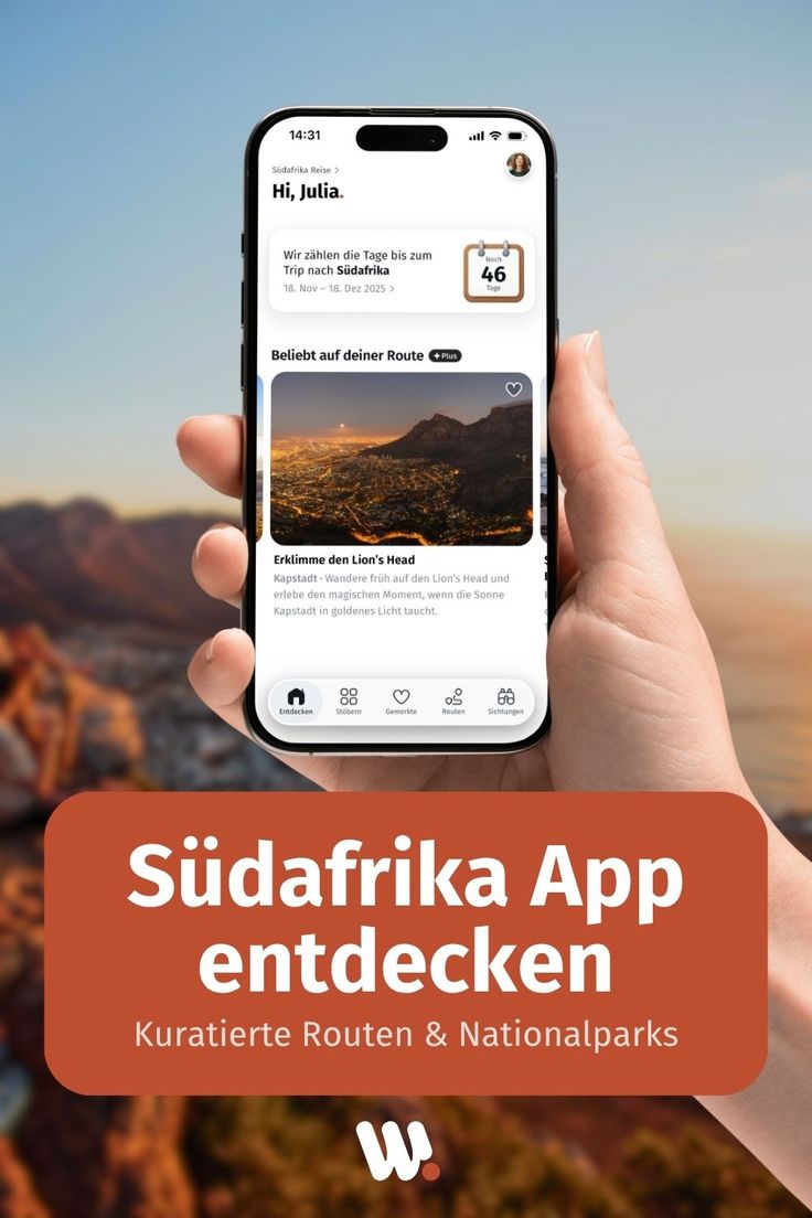 Die Wildful Stories App zeigt dir Geheimtipps, Safari-Tipps 