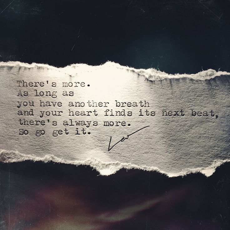 Leo Christopher • Encouragement, There's Always More.