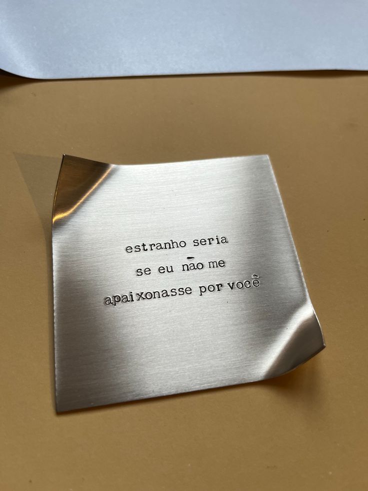 Declaração de amor personalizada para decoração. Nossos obje