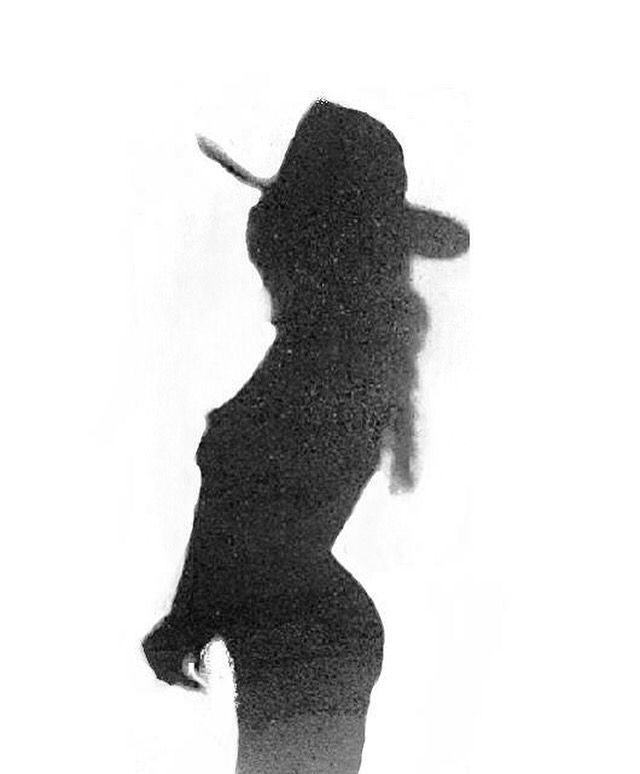 #shadow #blackwhite #sea #summer #cowboy