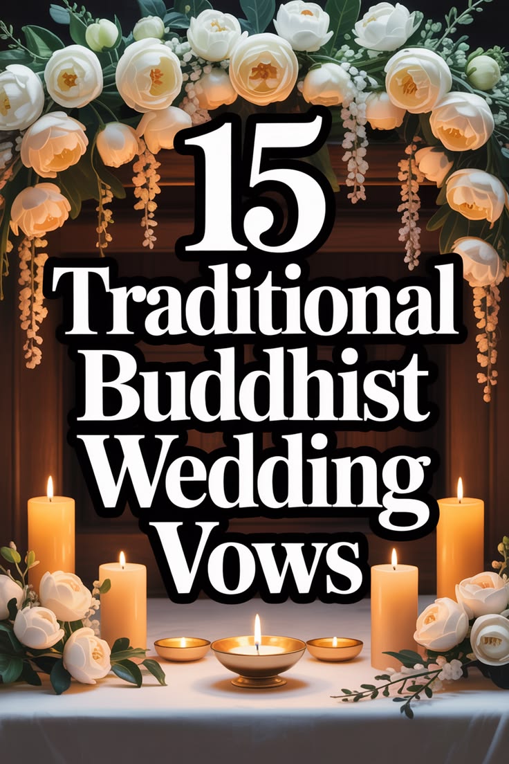 Looking for vows inspired by Buddhist values? These meaningf