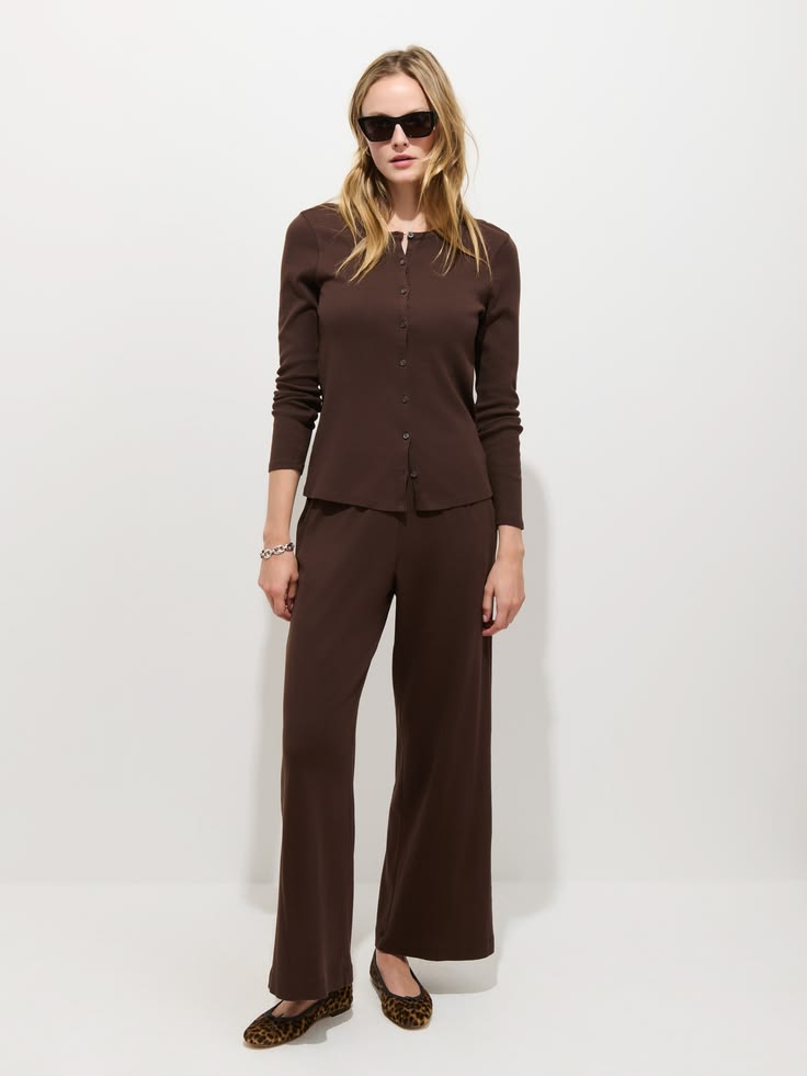 Scout Pull On Pant in Cotton Rib – Alex Mill