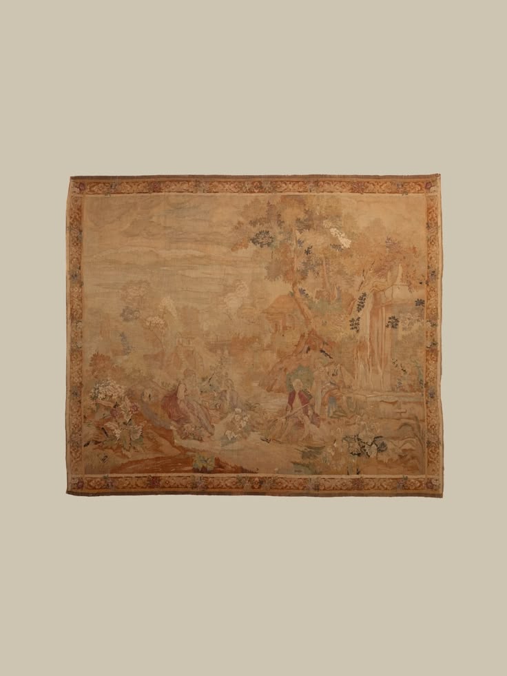 Antique French tapestries from Galerie Solis. Available at t