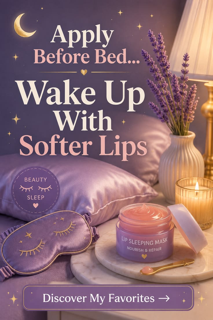 Wake up to softer lips with these nourishing overnight lip t