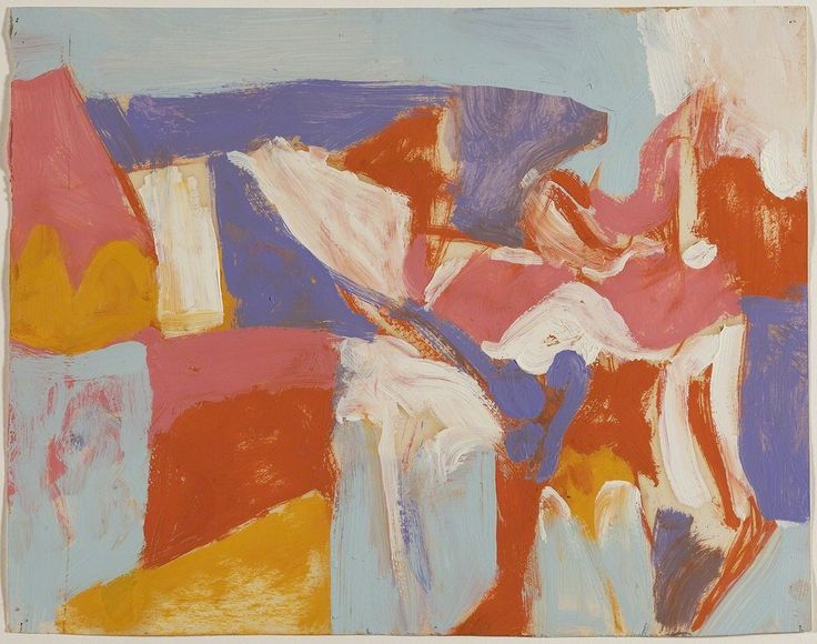 terminusantequem: “Charlotte Park (American, 1918-2010), Unt