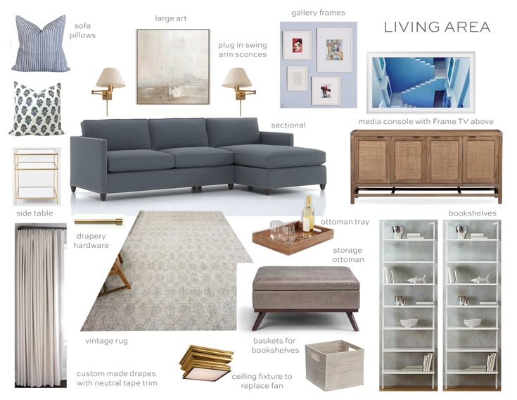 Style Solutions: Cleaning Up An Open Concept Family Space — 