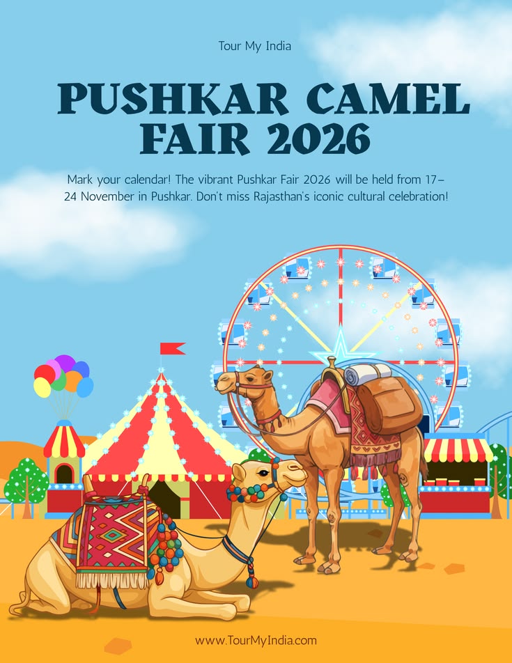 Mark your calendar! The vibrant Pushkar Fair 2026 will be he
