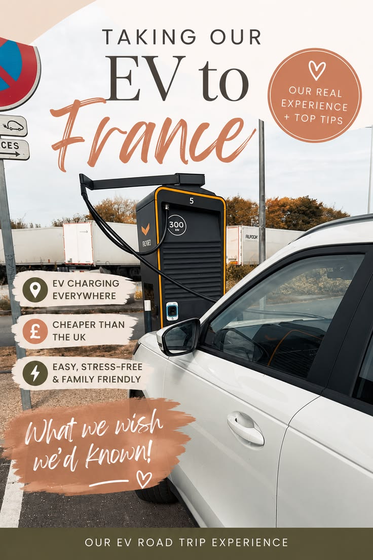 Thinking about taking an EV to France? 🚗⚡ We were nervous ab