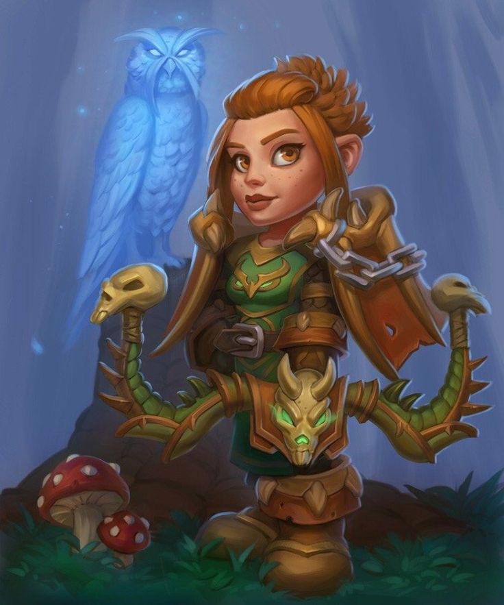 gnome female hunter spirit bow