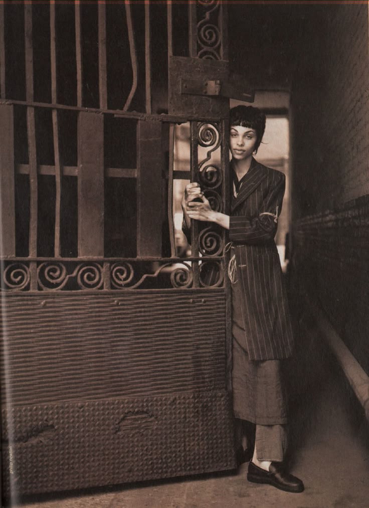 Sassy, September 1993 - "Ruffians" fashion spread, page 6
