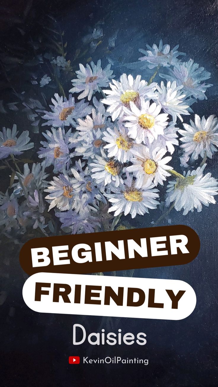NEW YouTube video! Beginner Friendly Daisies Check out the v