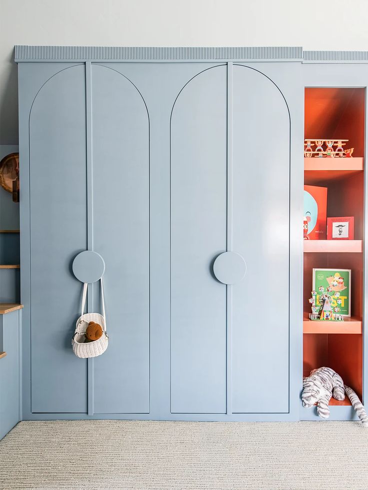 When Friends Sleep Over, This Playroom’s Double Bunks Are Al