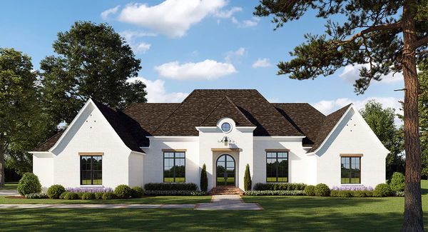 Cobblestone House Plan | French Country House Plan | Farmhou