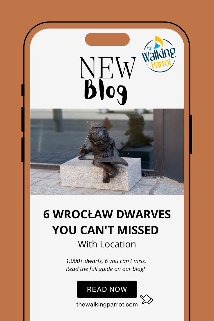 Wrocław, Poland is a home to over 1,000 quirky bronze dwarf 