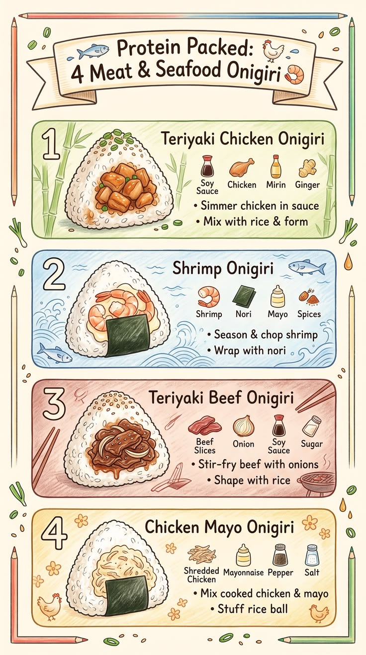 Love a hearty, savory filling? 🍤 Try these four delicious me