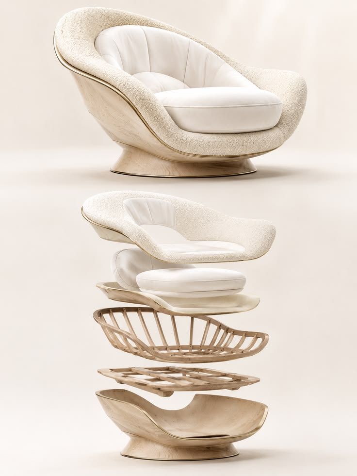 Aveline is defined by an enveloping oval shell that creates 