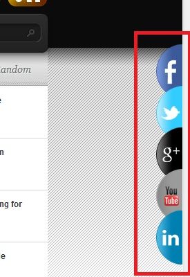 ARScode Social Slider Plugin