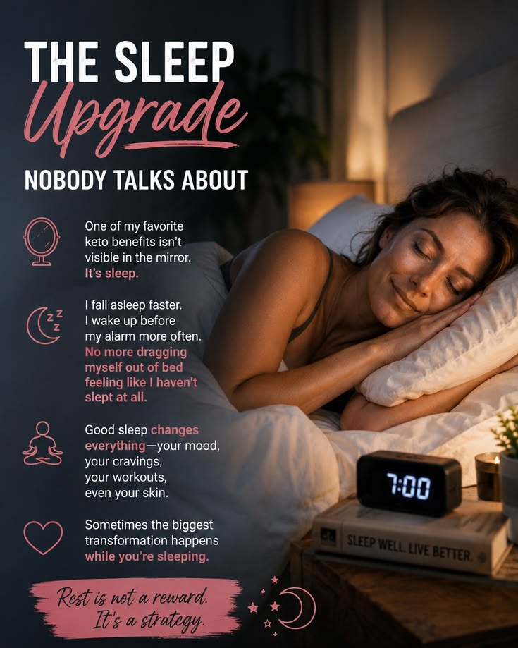 The Sleep Upgrade Nobody Talks About One of my favorite keto