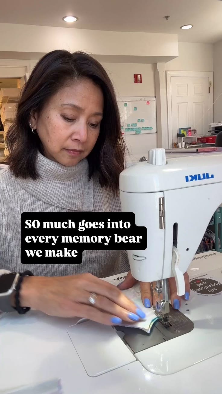 So much goes into every memory bear we make. From thoughtful