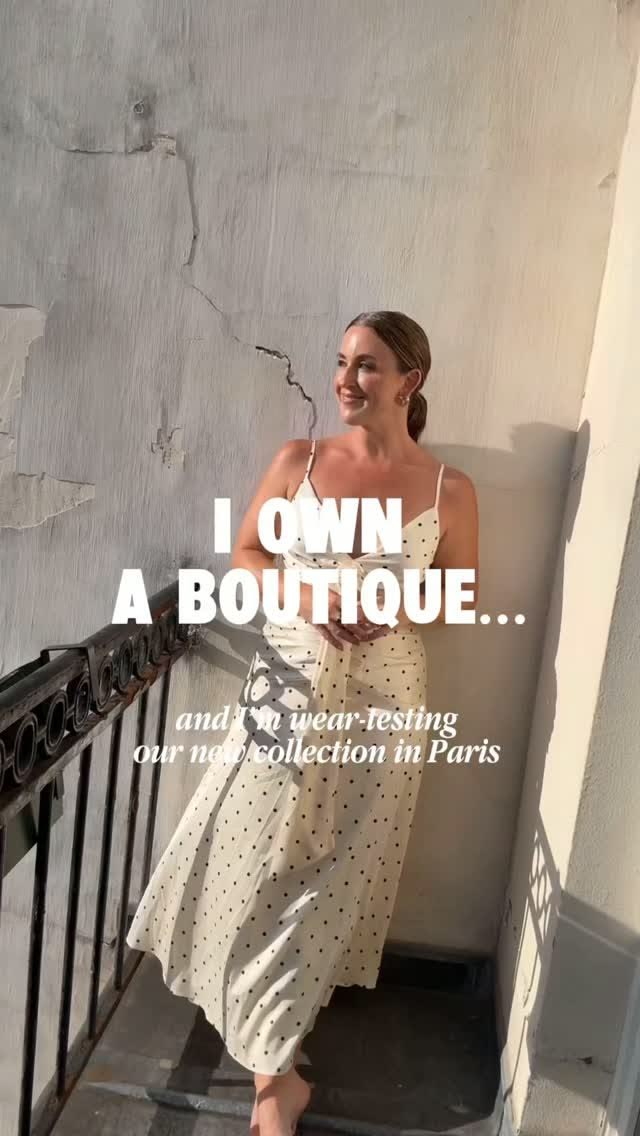 One of the best parts about owning a dress boutique is getti