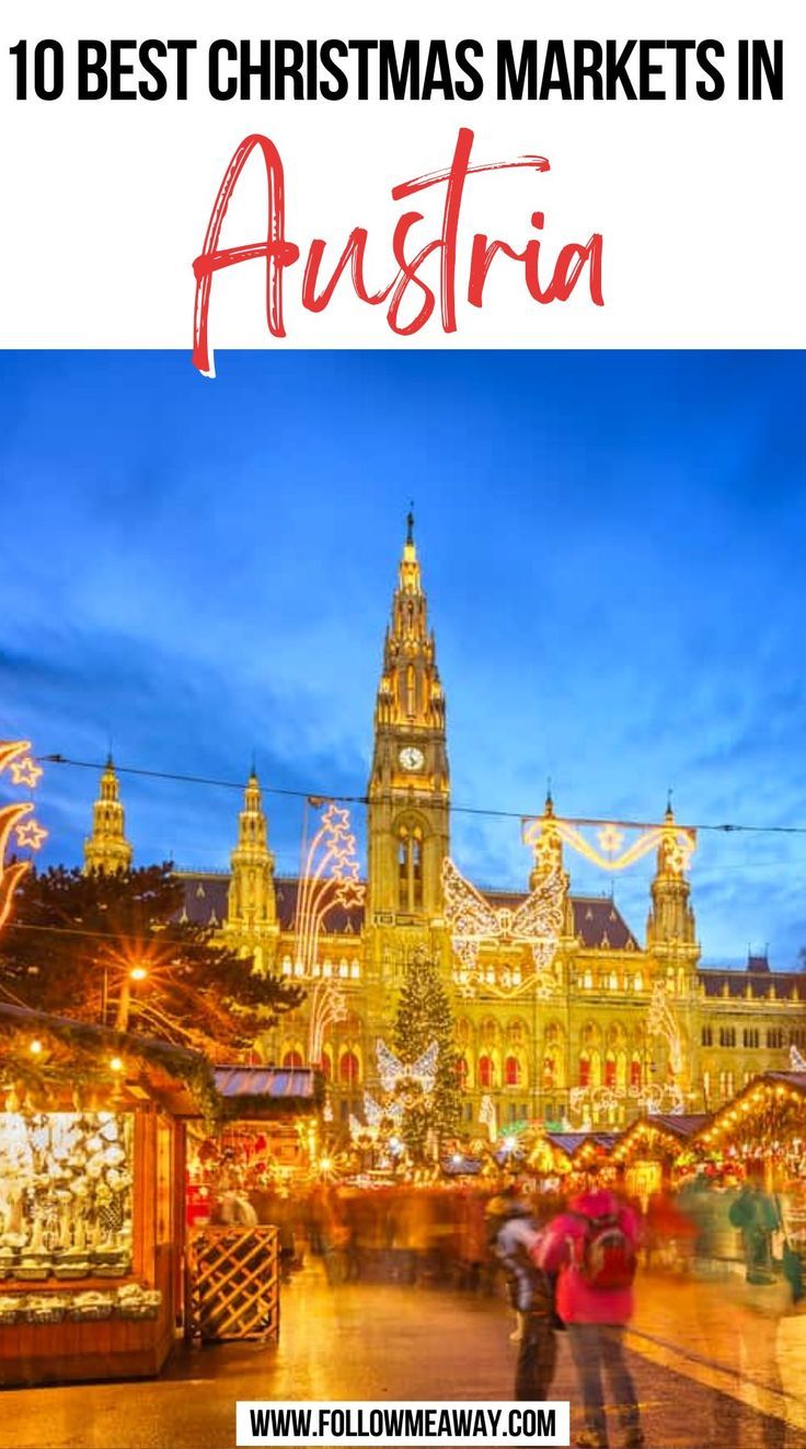 10 Best Christmas Markets In Austria. Austrian christmas mar