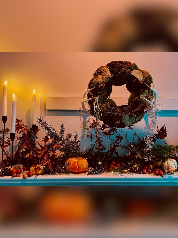 #fallmood#lichen#lichenwreath