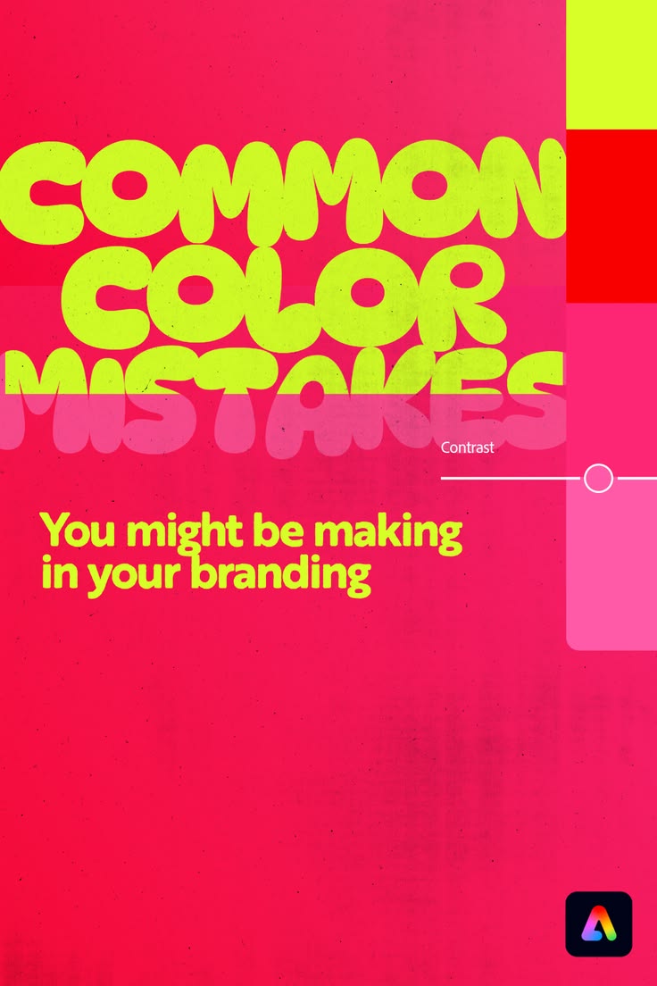 Learn the most common color mistakes and how to choose color