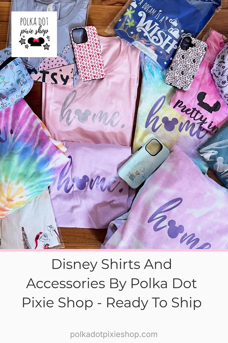 Ready to Ship Disney Shirts and Items from our shop. BRAND N