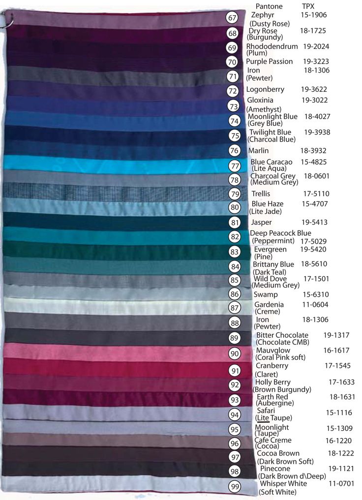 Soft Flag Colours Summer and Autumn