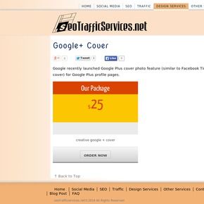 Google recently launched Google Plus cover photo feature (si