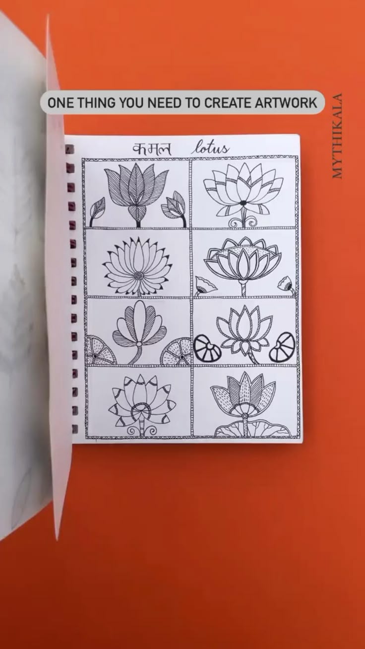 Start making marks in your journal as part of your daily art