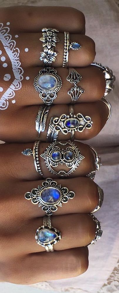 Boho rings