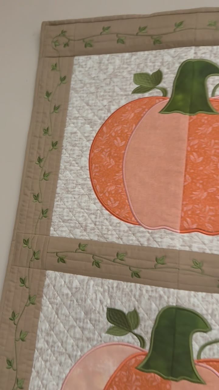 Think outside the runner Who says table runner designs have 
