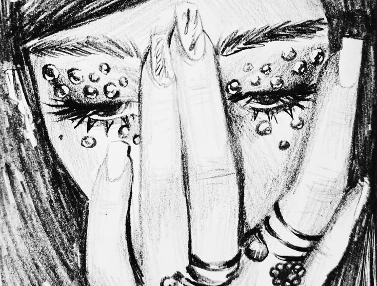 art by me (reference from a pinterest photo!)