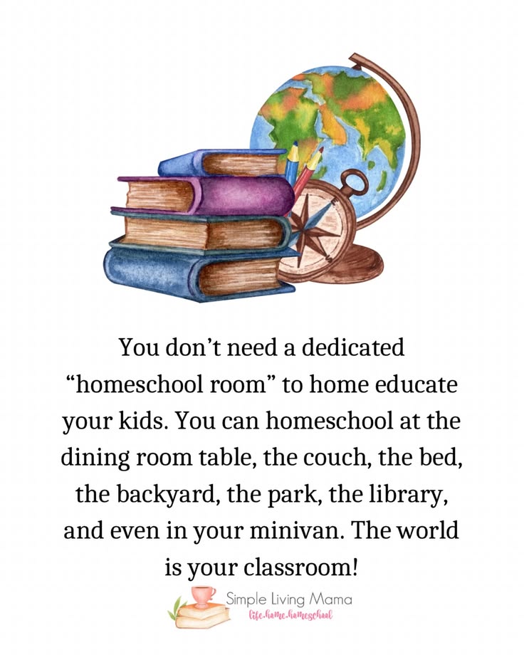 We homeschool all over!