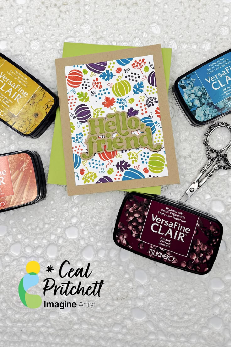 Make a Fall Turnabout Card 
By Ceal Pritchett
