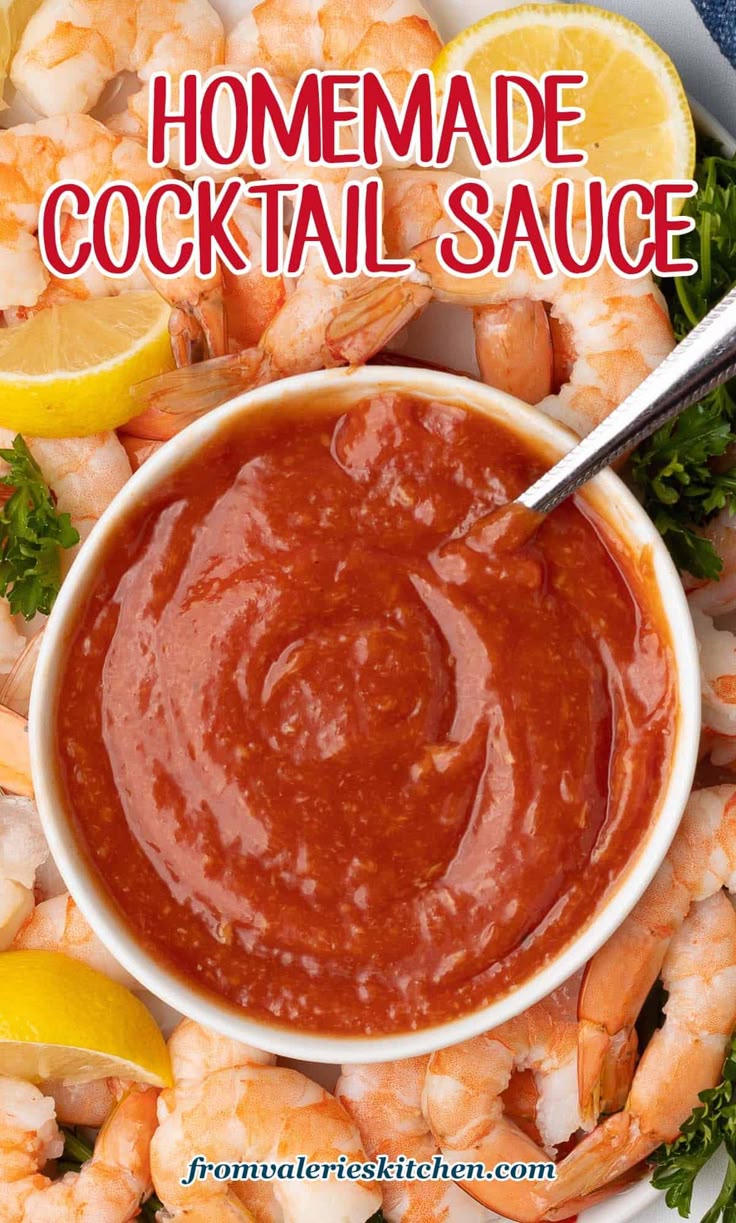 Forget about the bottled stuff, this homemade Cocktail Sauce