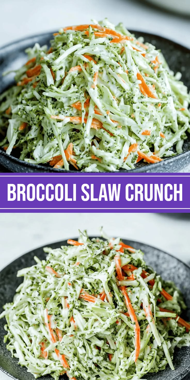 Broccoli slaw recipes are a refreshing summer side dish that