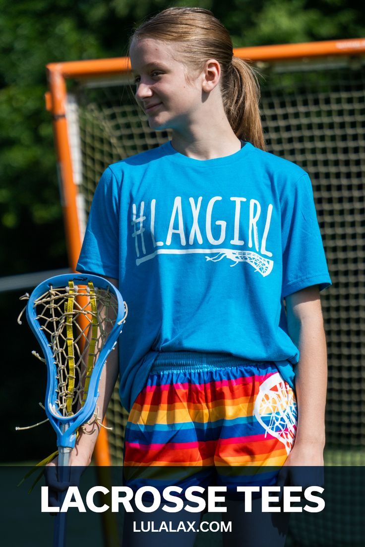 Pair our lax girl favorite tees and shorts together for the 