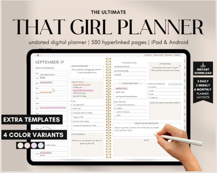 Meet your planner soulmate: That Girl Planner! 🌟📅 Elevate yo