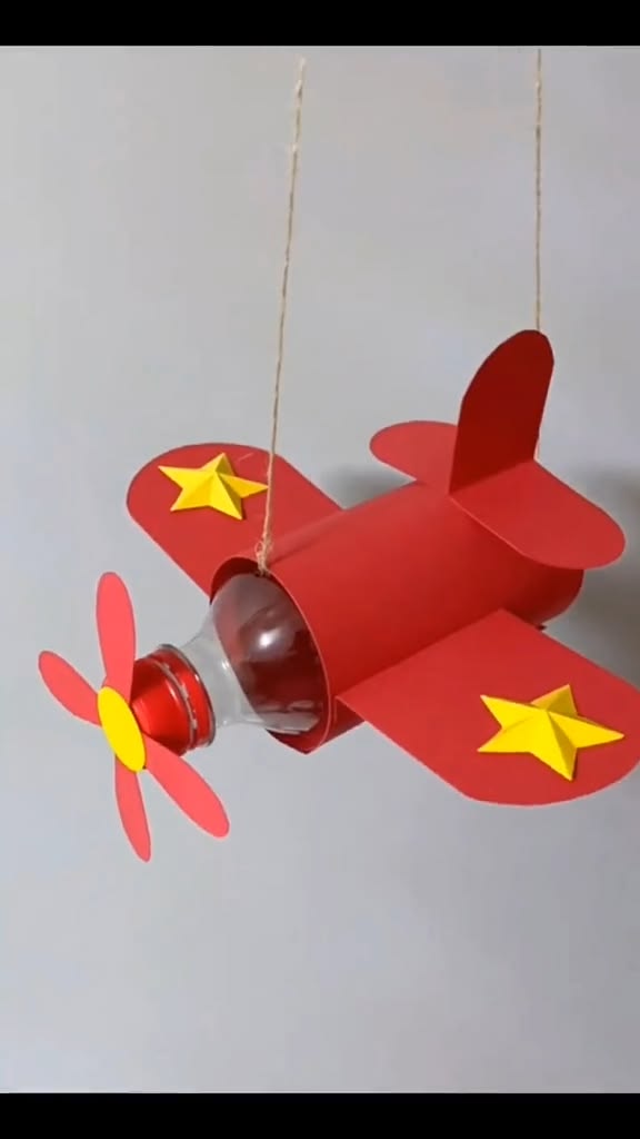 Simple, fun crafts to keep the kids busy using things you al