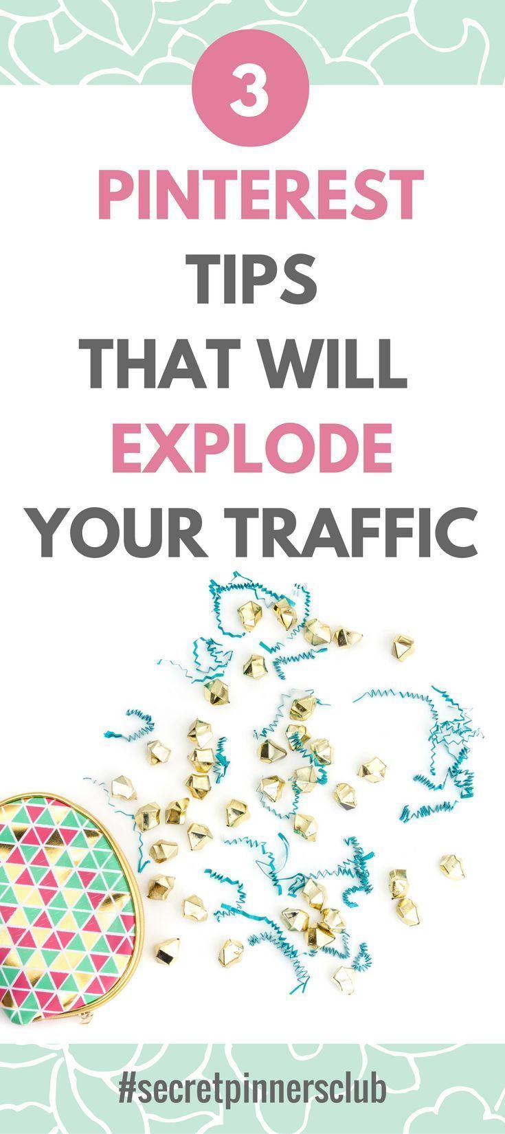 If you're only going to do three things on Pinterest then th